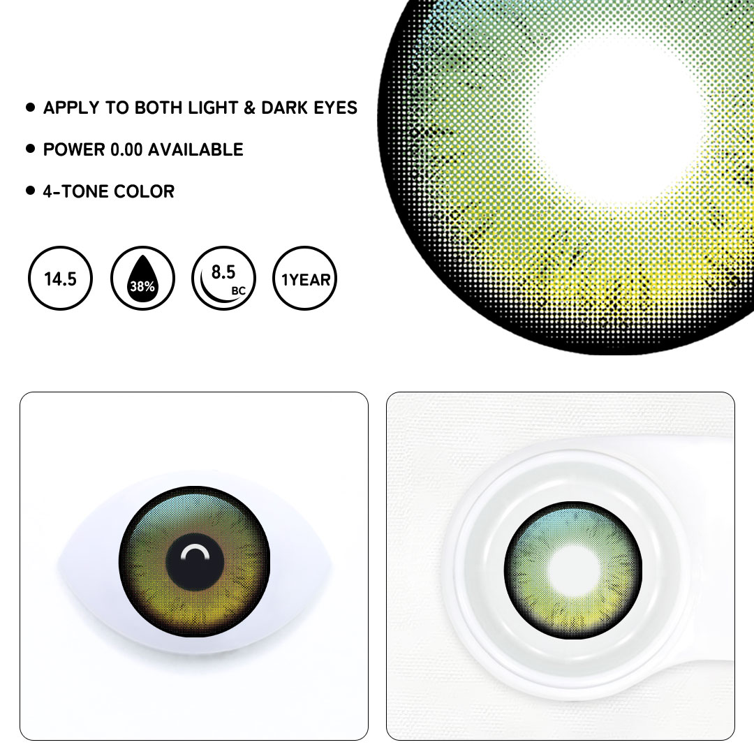 Aurane Brown Colored Contact Lenses