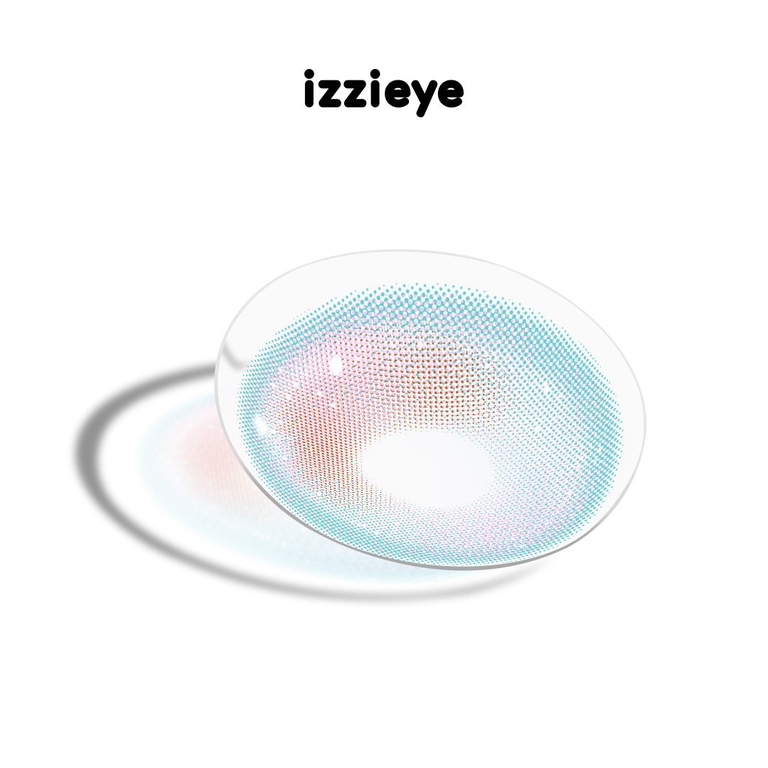 Aurra Blue-Pink Colored Contact Lenses
