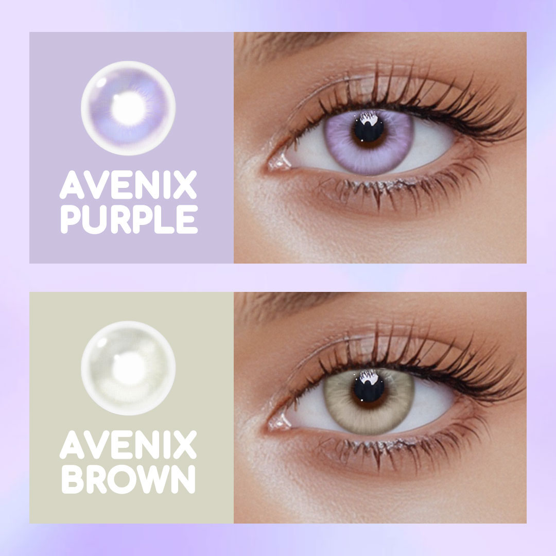 Avenix Brown Colored Contact Lenses