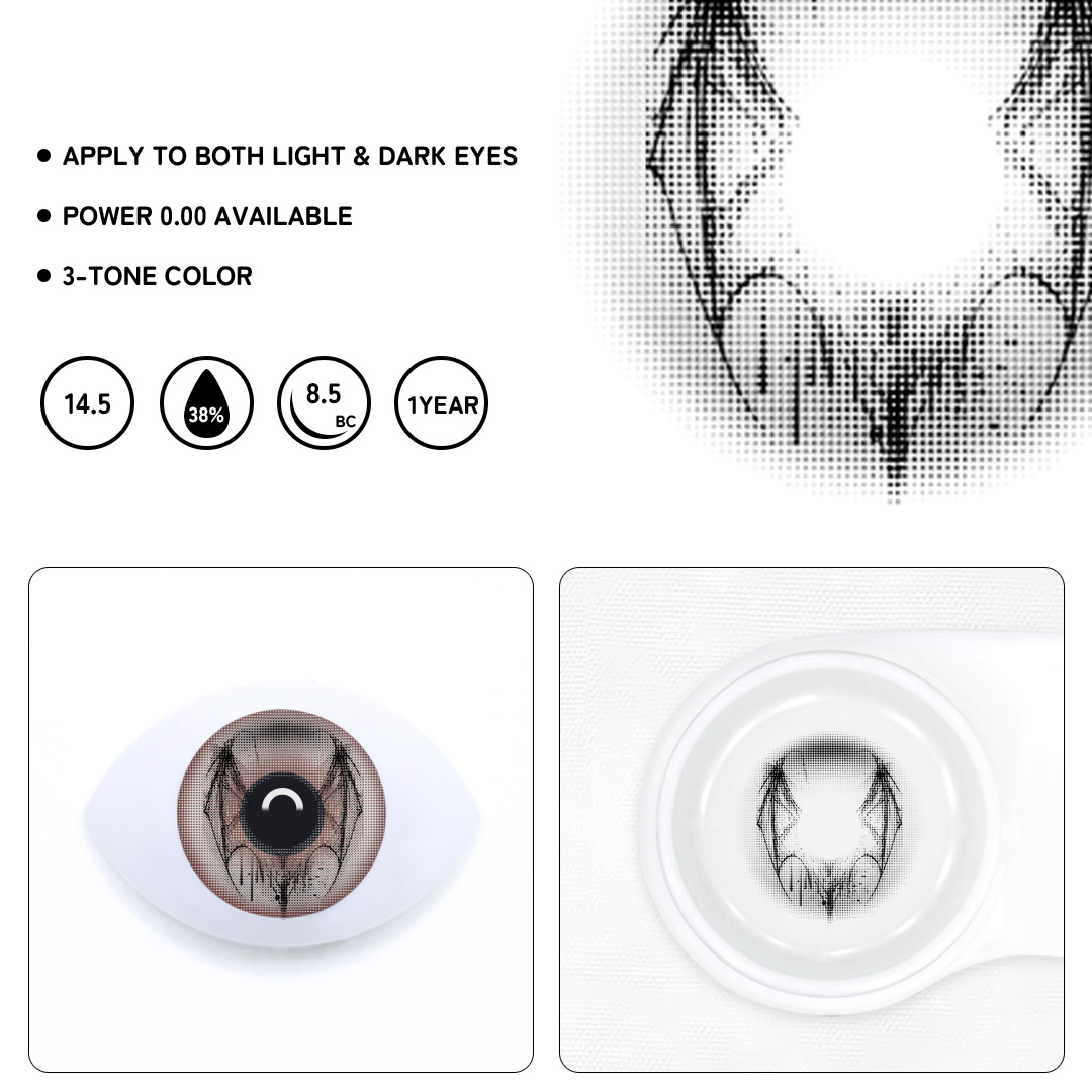 Avyne White Colored Contact Lenses