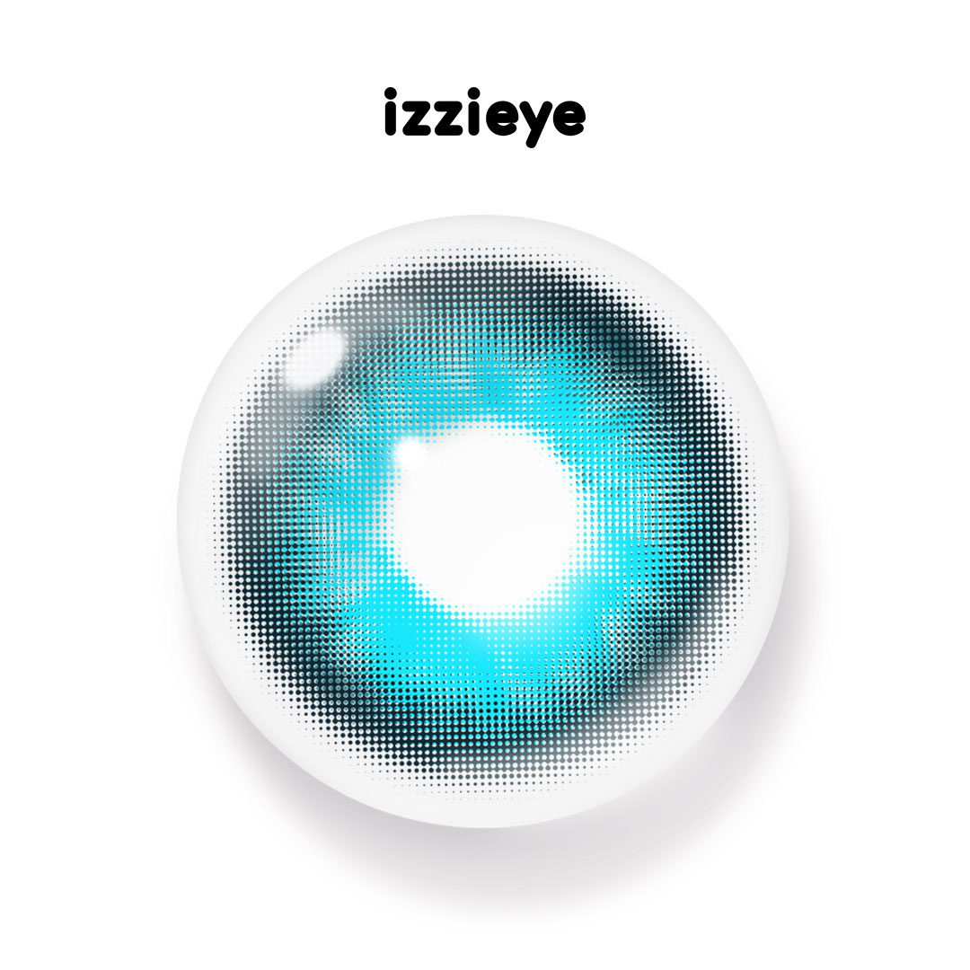 Cosplay Azure Knight Blue Colored Contact Lenses