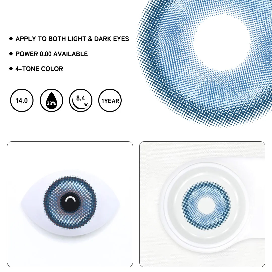 Barbie Blue Colored Contact Lenses