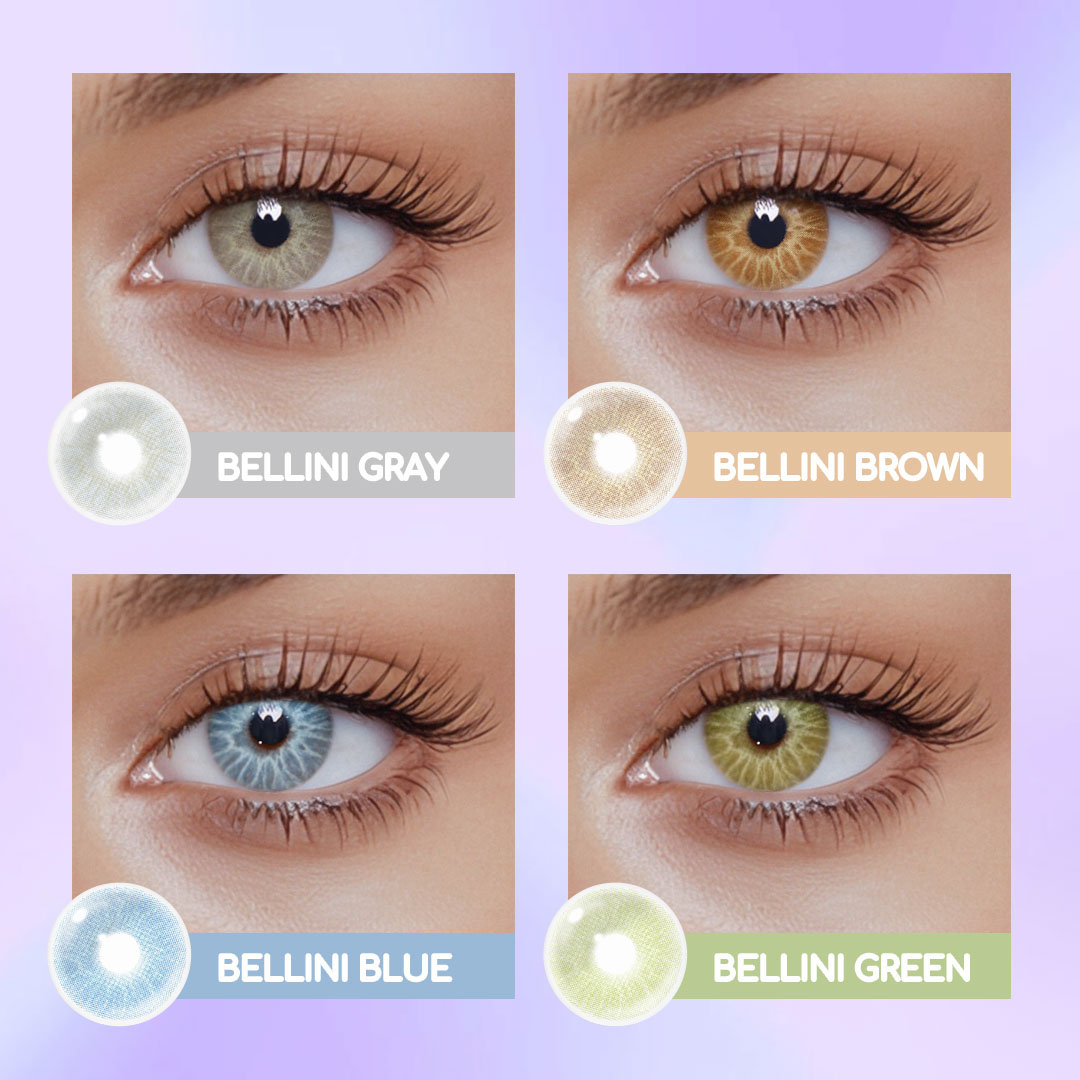 Bellini Blue Prescription Colored Contact Lenses