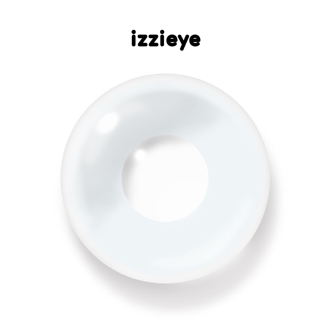 Blank White Colored Contact Lenses