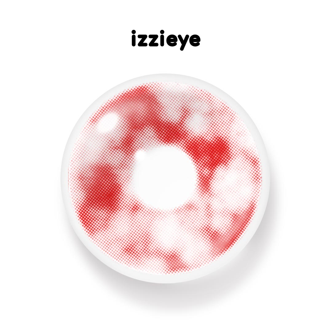 Blood Cell White Colored Contact Lenses
