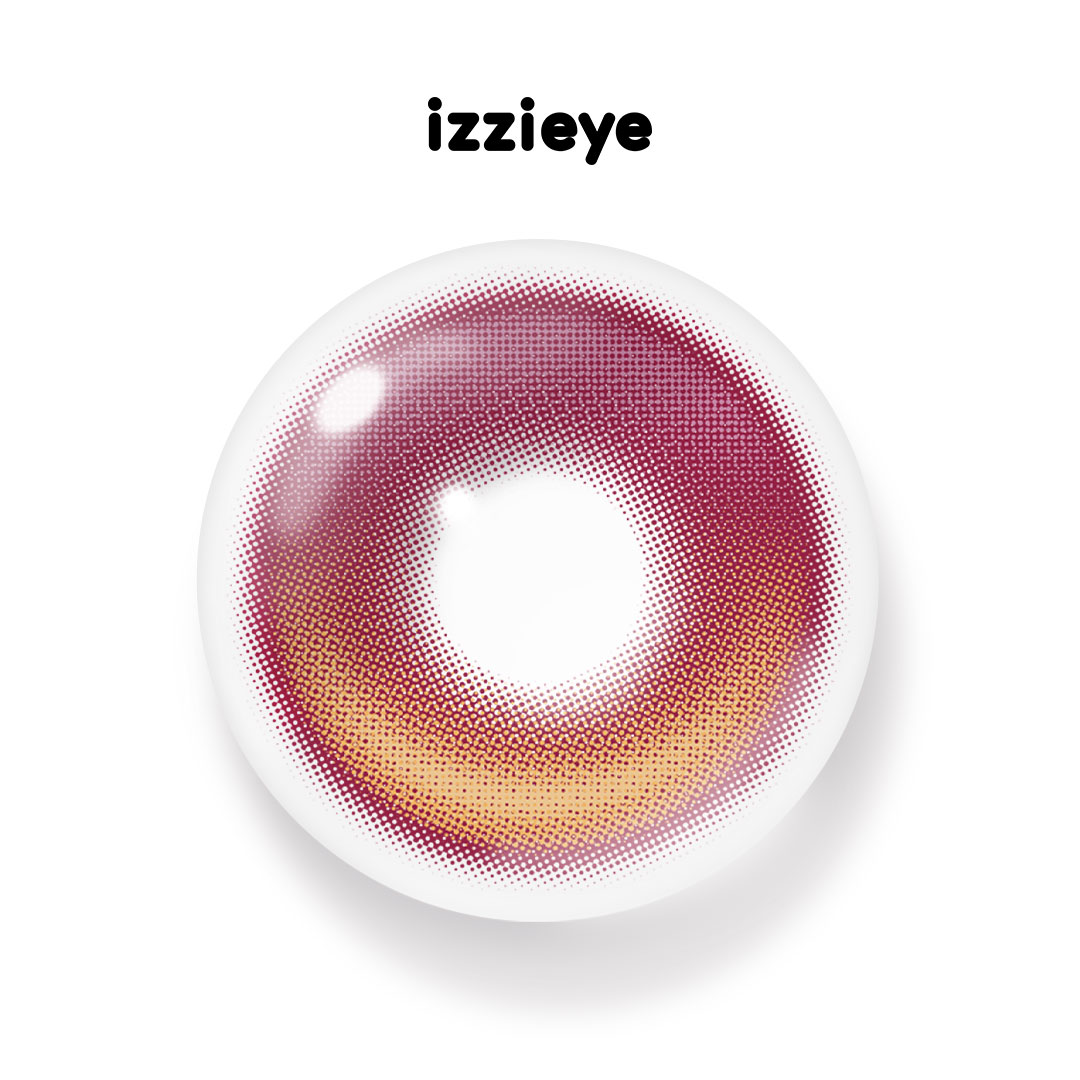 Brisca Red Colored Contact Lenses