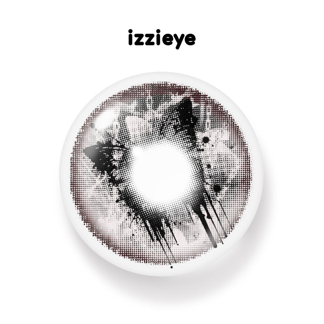 Butterfly Petal White Colored Contact Lenses