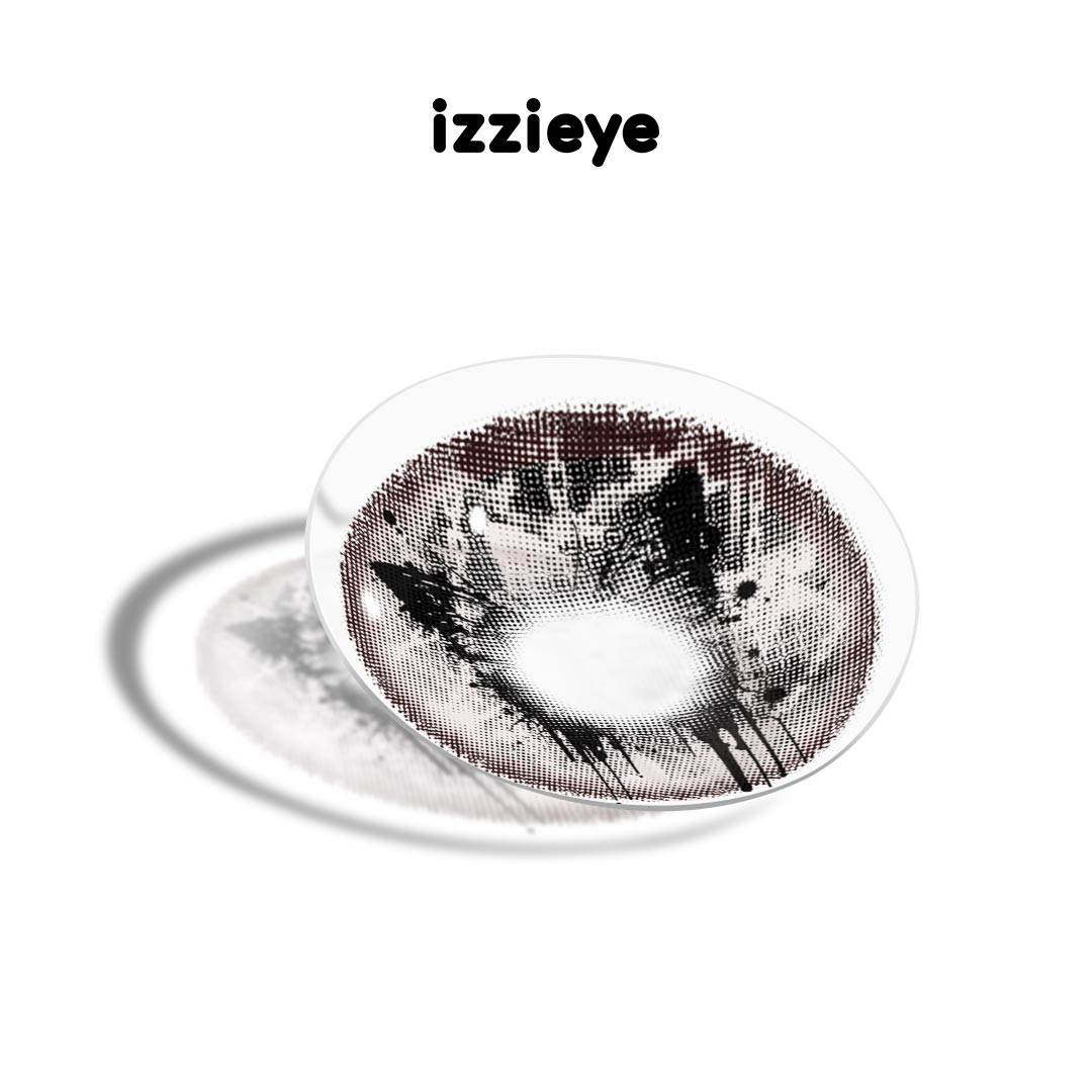 Butterfly Petal White Colored Contact Lenses