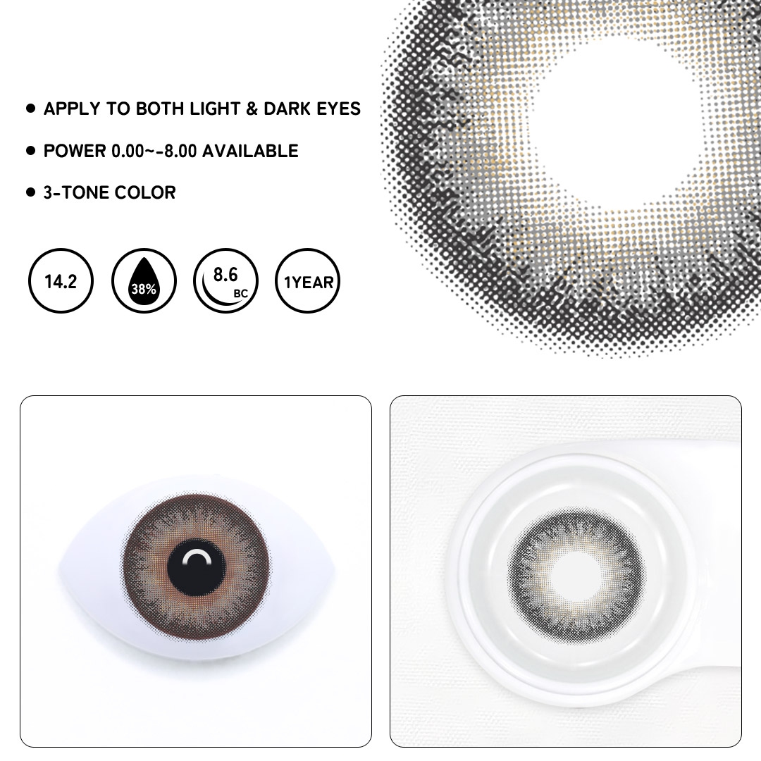 Celestia Gray Colored Contact Lenses