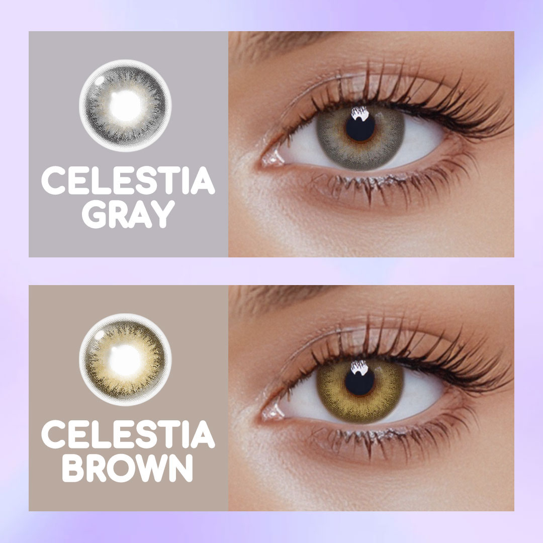 Celestia Brown Colored Contact Lenses