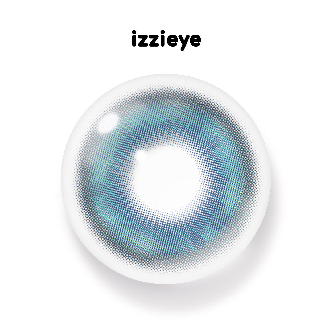 Celestial Fall Blue Colored Contact Lenses