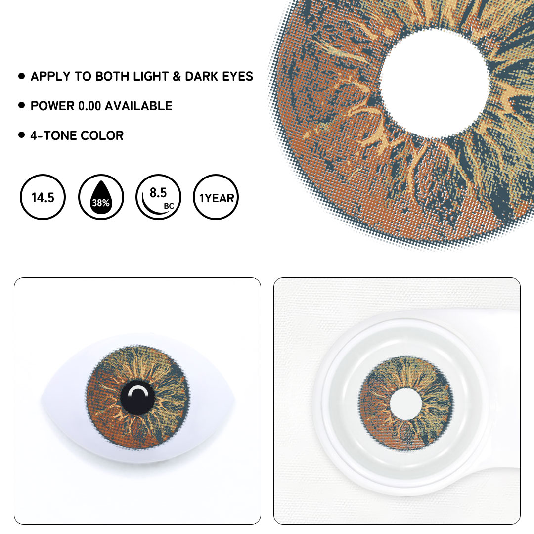 Charmelle Brown Colored Contact Lenses