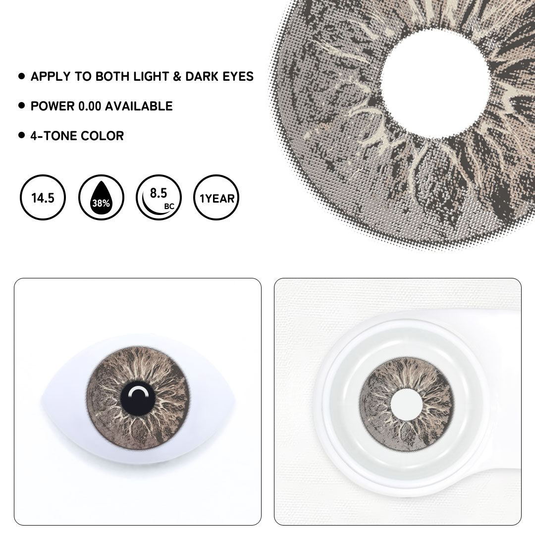 Charmelle Gray Colored Contact Lenses