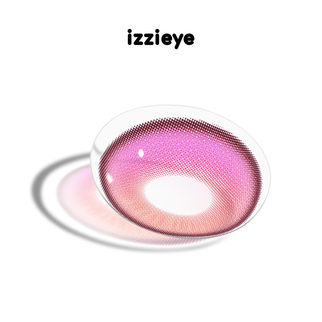 Coastal Pink Colored Contact Lenses