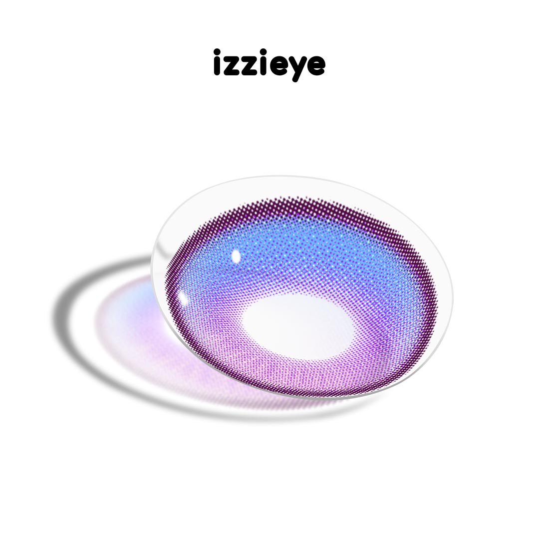 Coastal Purple Colored Contact Lenses