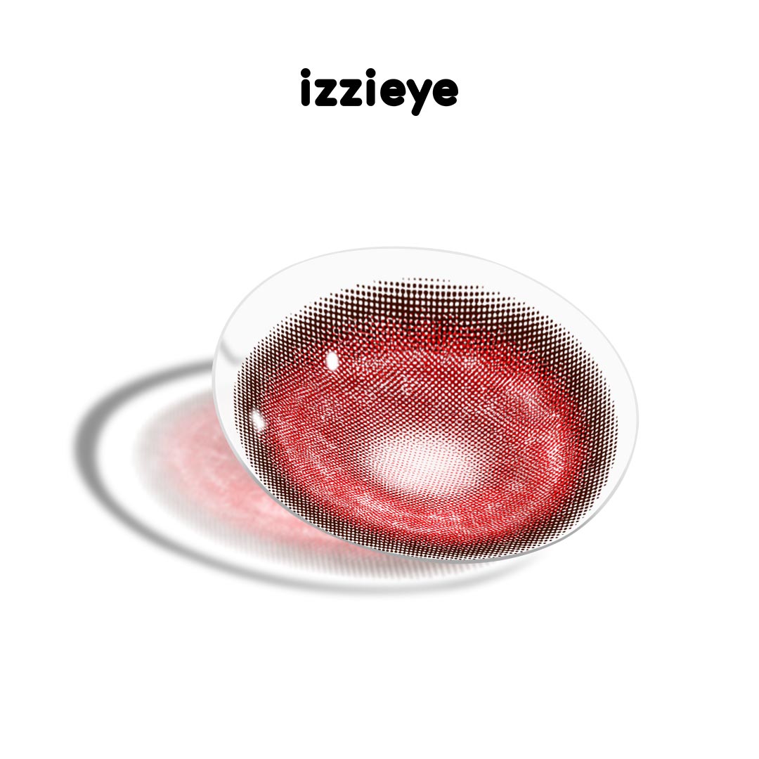 Cosplay KOI Red Colored Contact Lenses