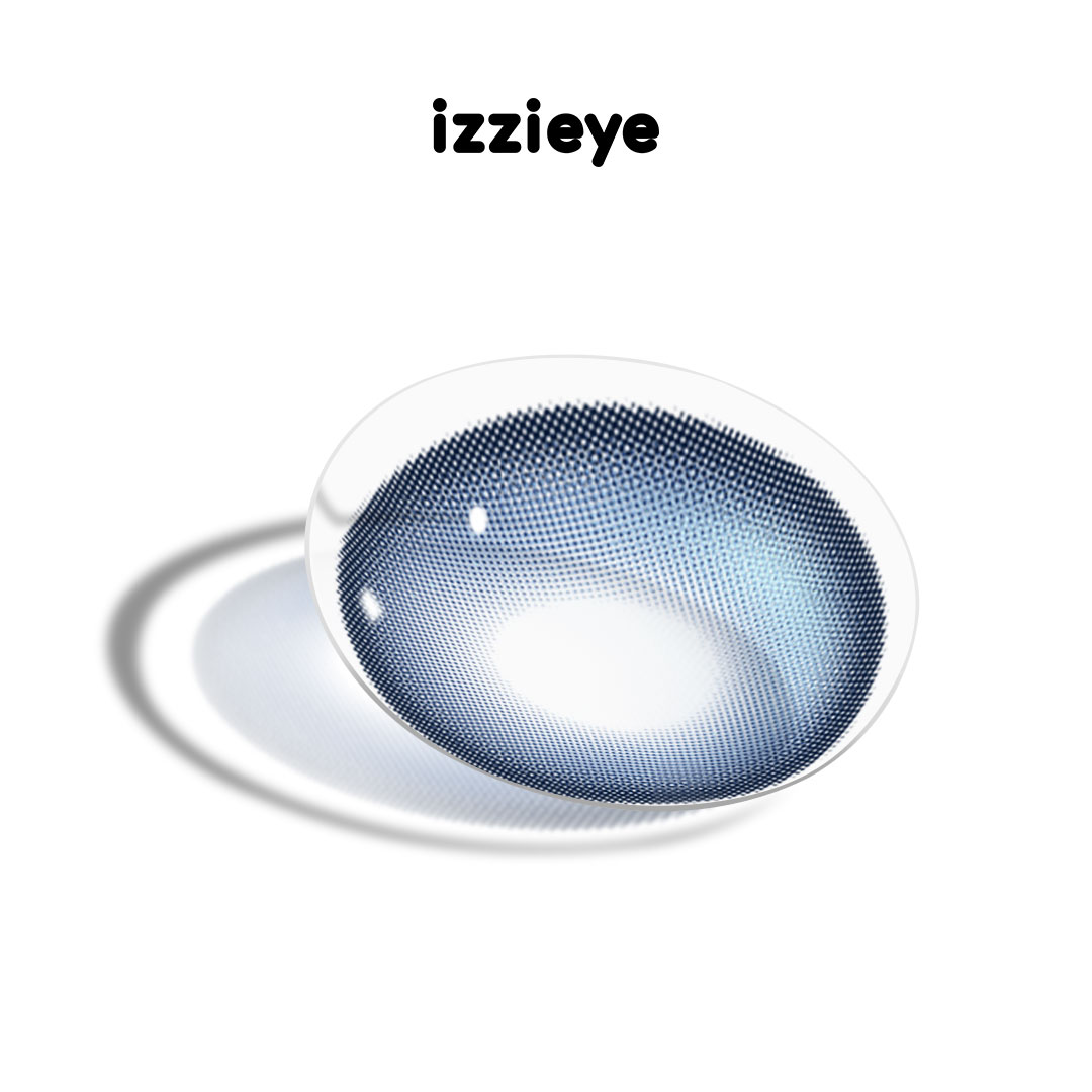 Cozy Blue Colored Contact Lenses