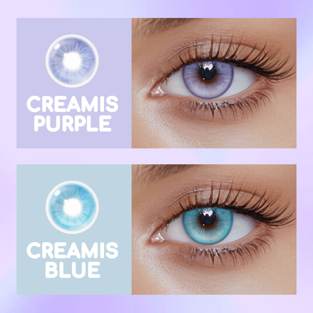 Creamis Blue Colored Contact Lenses