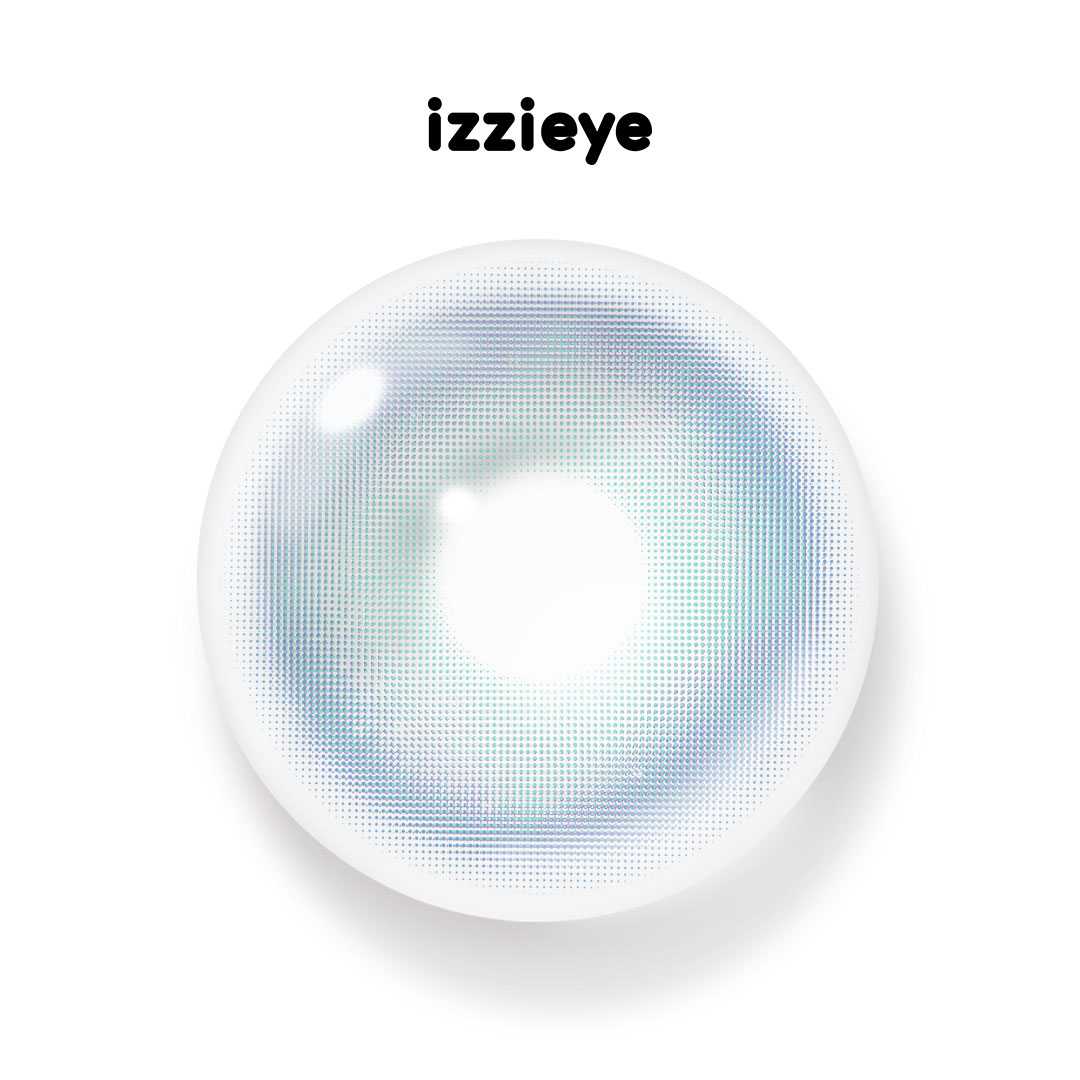 Crystal Wave Blue Colored Contact Lenses