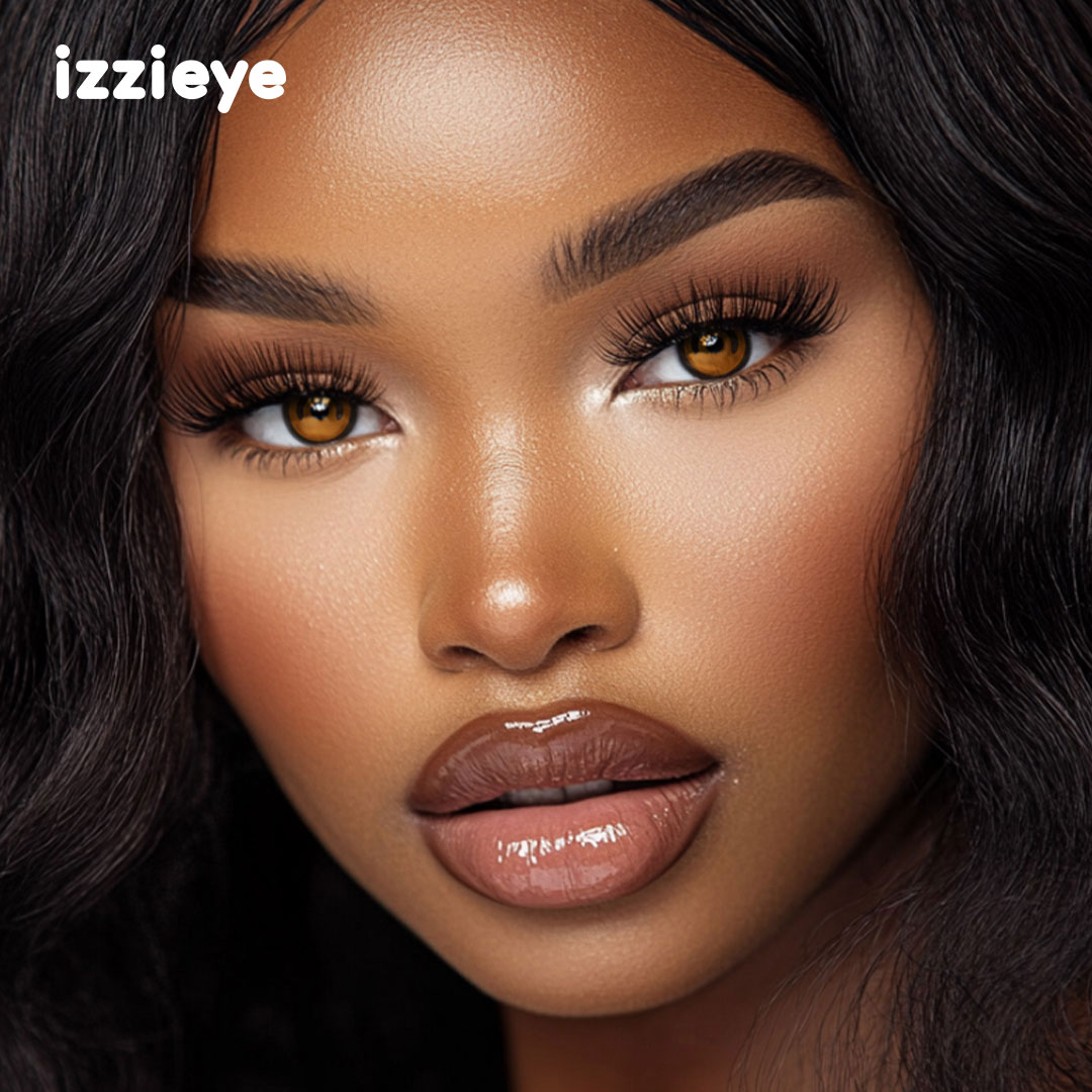 Creepy Yellow Colored Contact Lenses