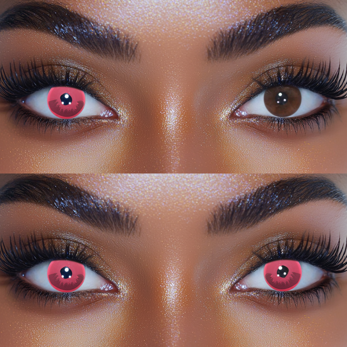 Demon Slayer - Tanjiro Kamado Style Colored Contact Lenses