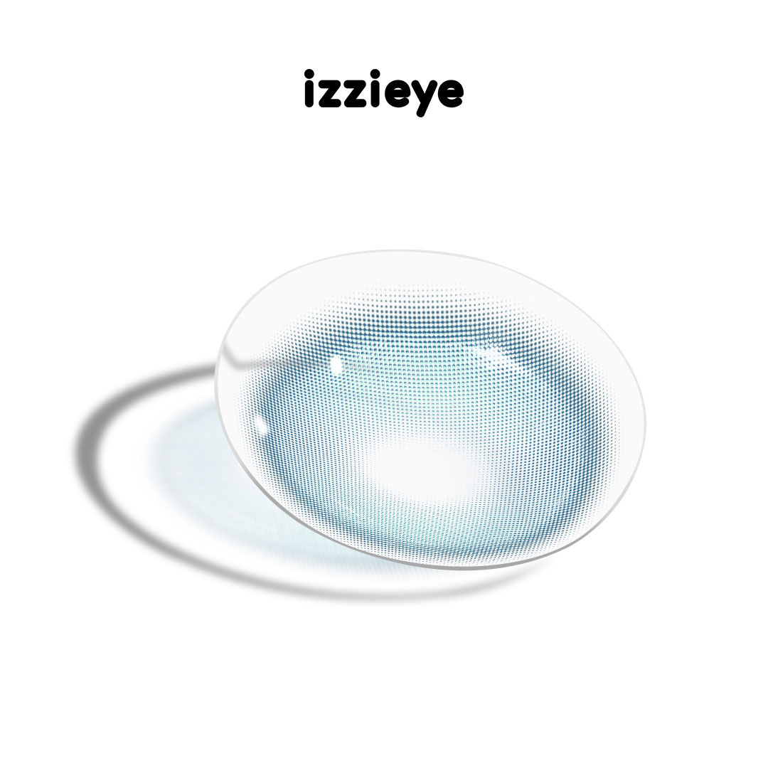 Dewdrop Blue Colored Contact Lenses