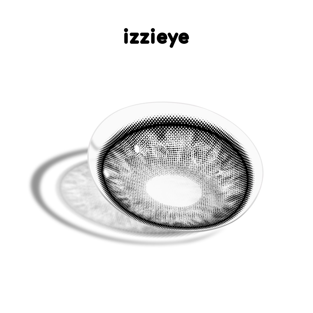 Dim Gray Colored Contact Lenses