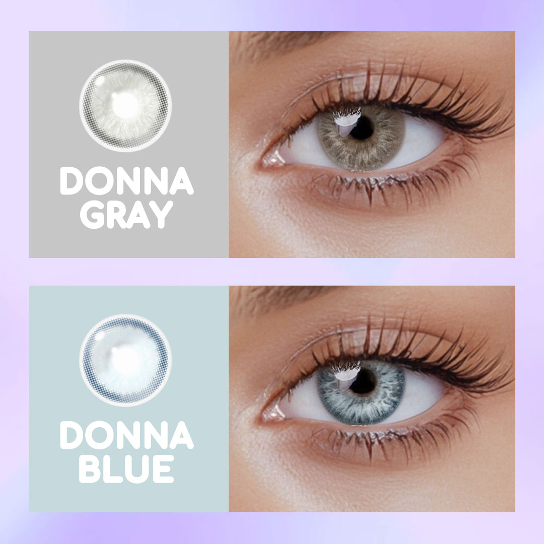 Donna Blue Colored Contact Lenses