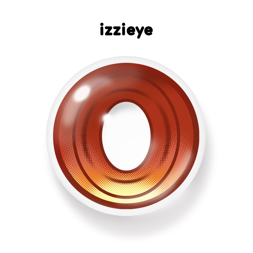 Cosplay Echo Red Colored Contact Lenses