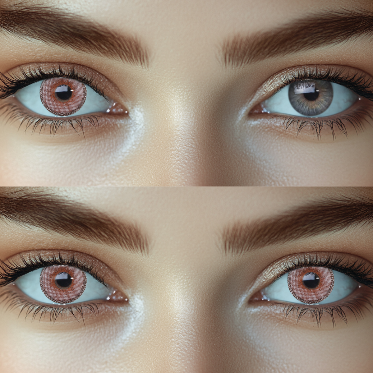 Indie Gray Colored Contact Lenses