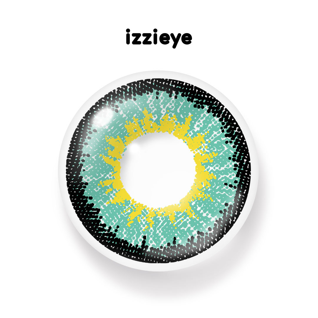 Elf Green Prescription Colored Contact Lenses