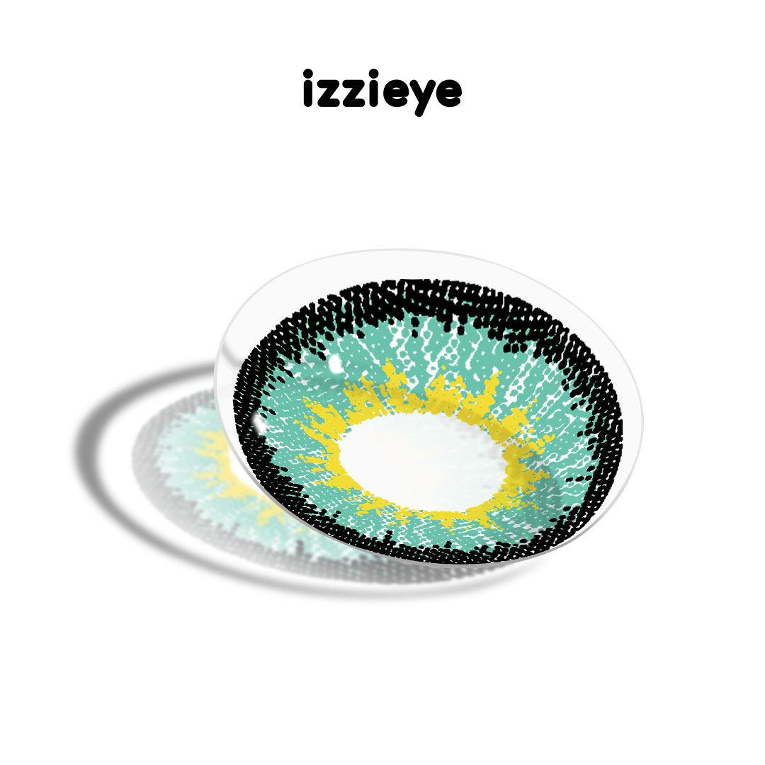 Elf Green Prescription Colored Contact Lenses