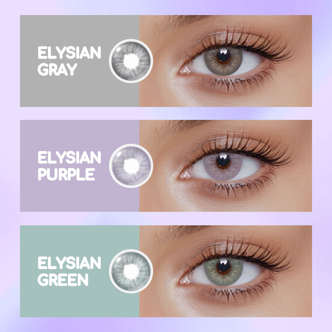 Elysian Green Colored Contact Lenses
