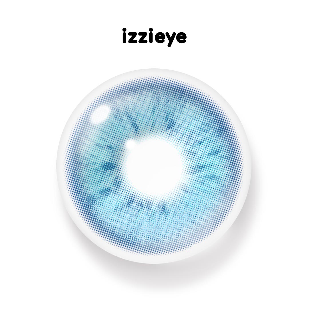 Ether Glow Blue Colored Contact Lenses