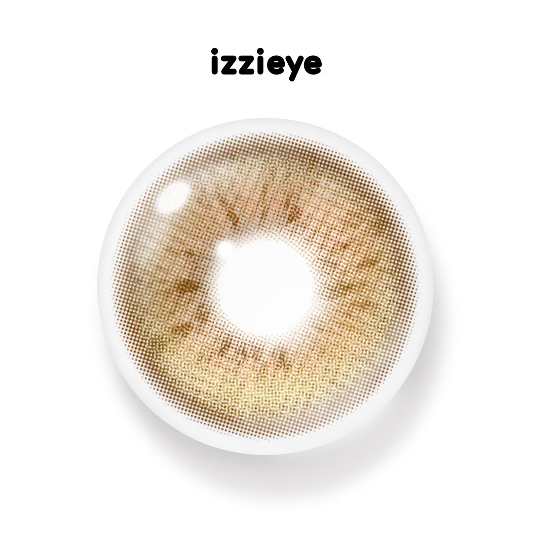 Ether Glow Brown Colored Contact Lenses