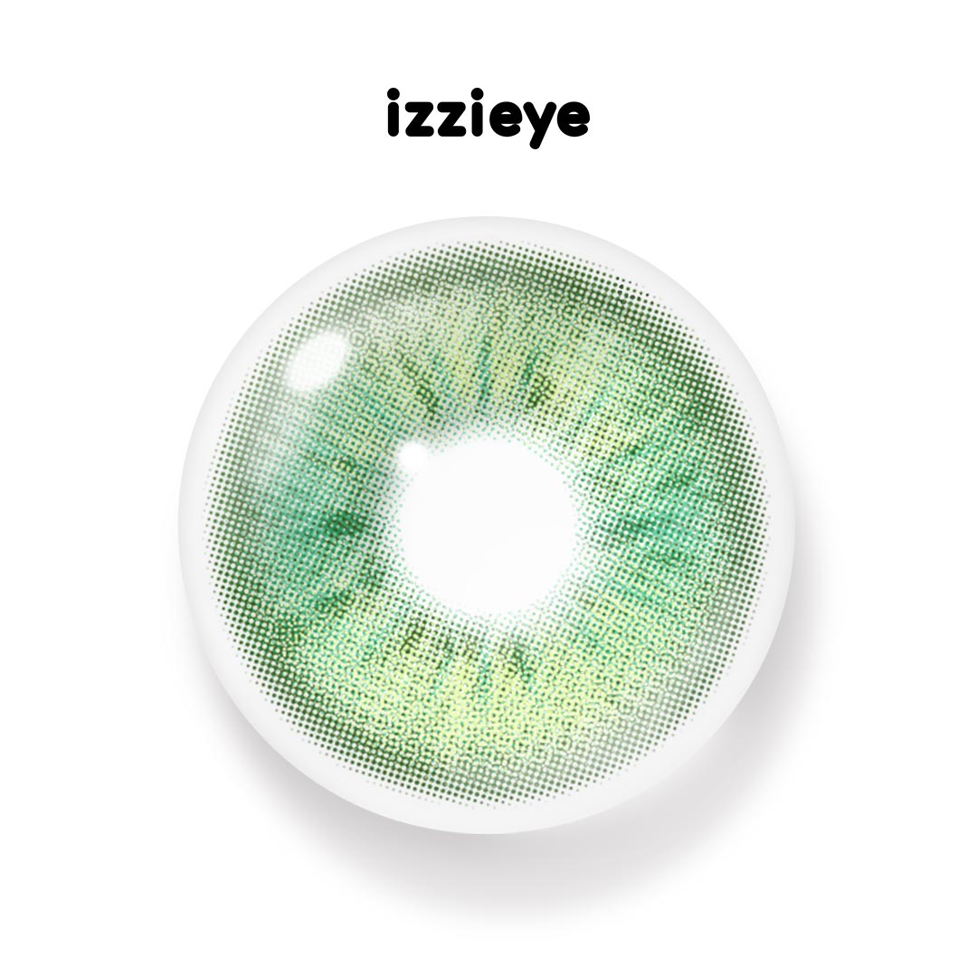 Ether Glow Green Colored Contact Lenses