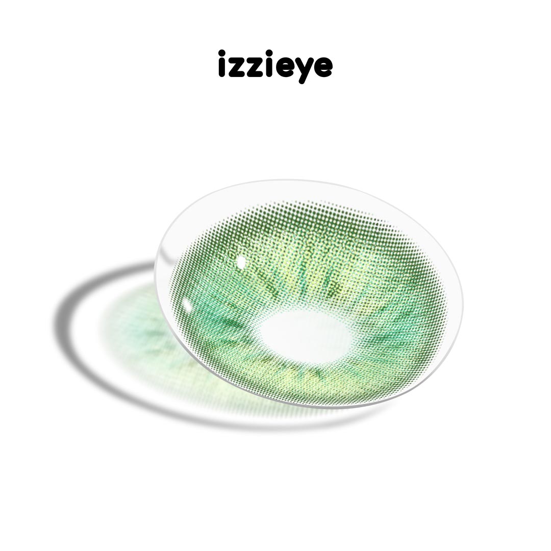 Ether Glow Green Colored Contact Lenses
