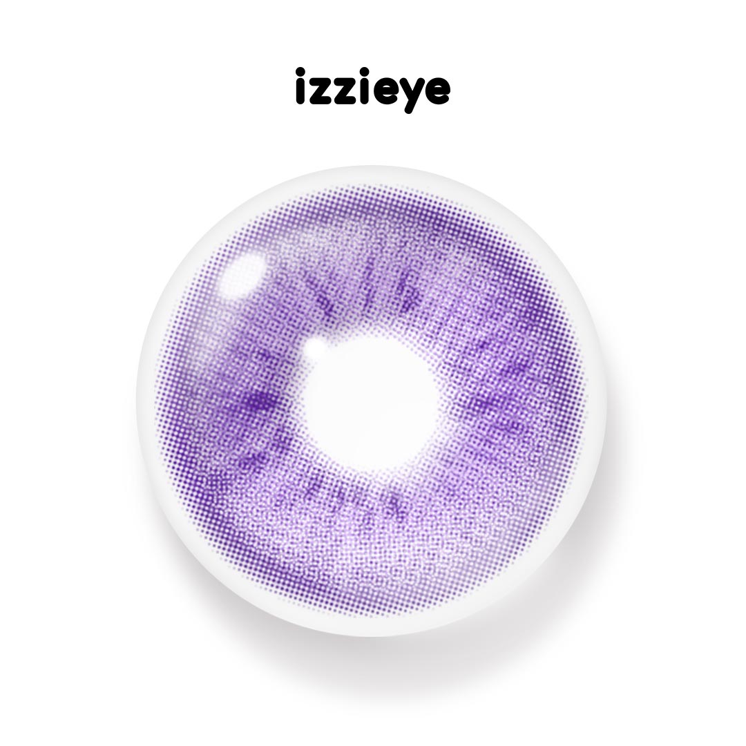 Ether Glow Purple Colored Contact Lenses