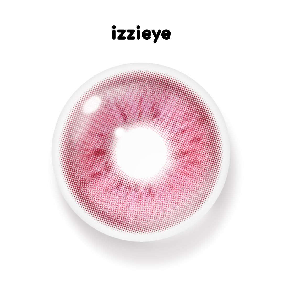 Ether Glow Red Colored Contact Lenses