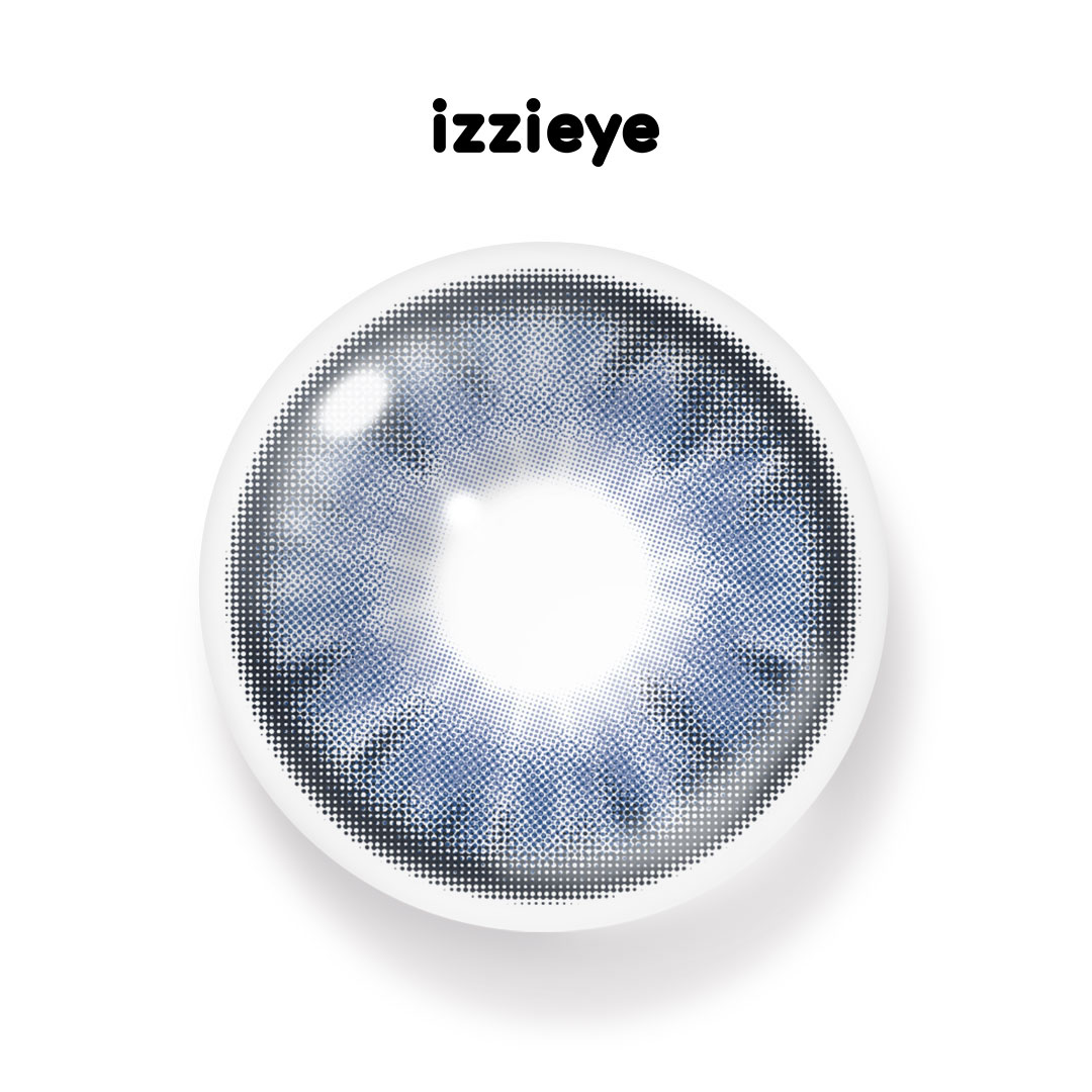 Ethereal Bloom Blue Prescription Colored Contact Lenses
