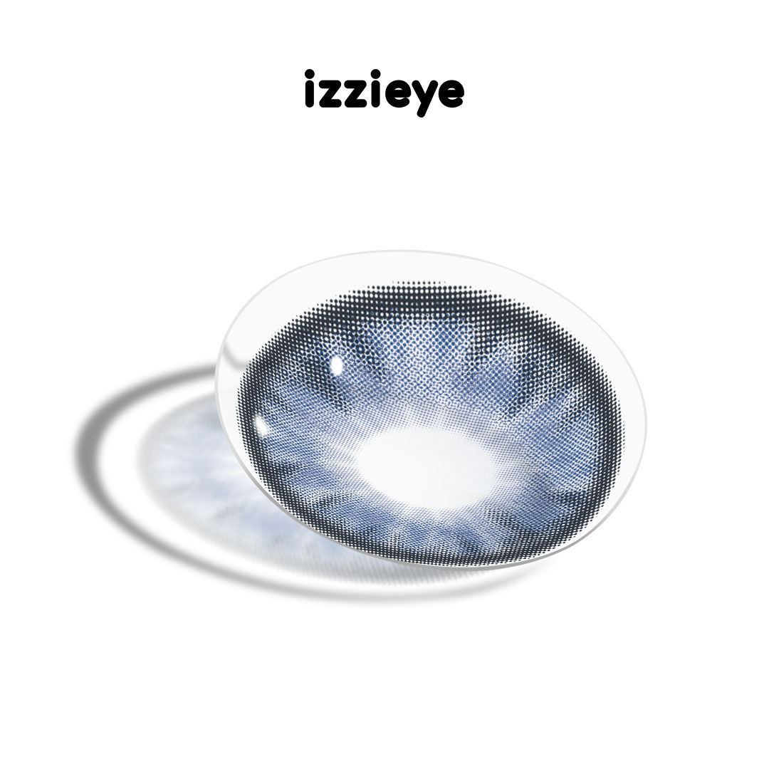 Ethereal Bloom Blue Prescription Colored Contact Lenses