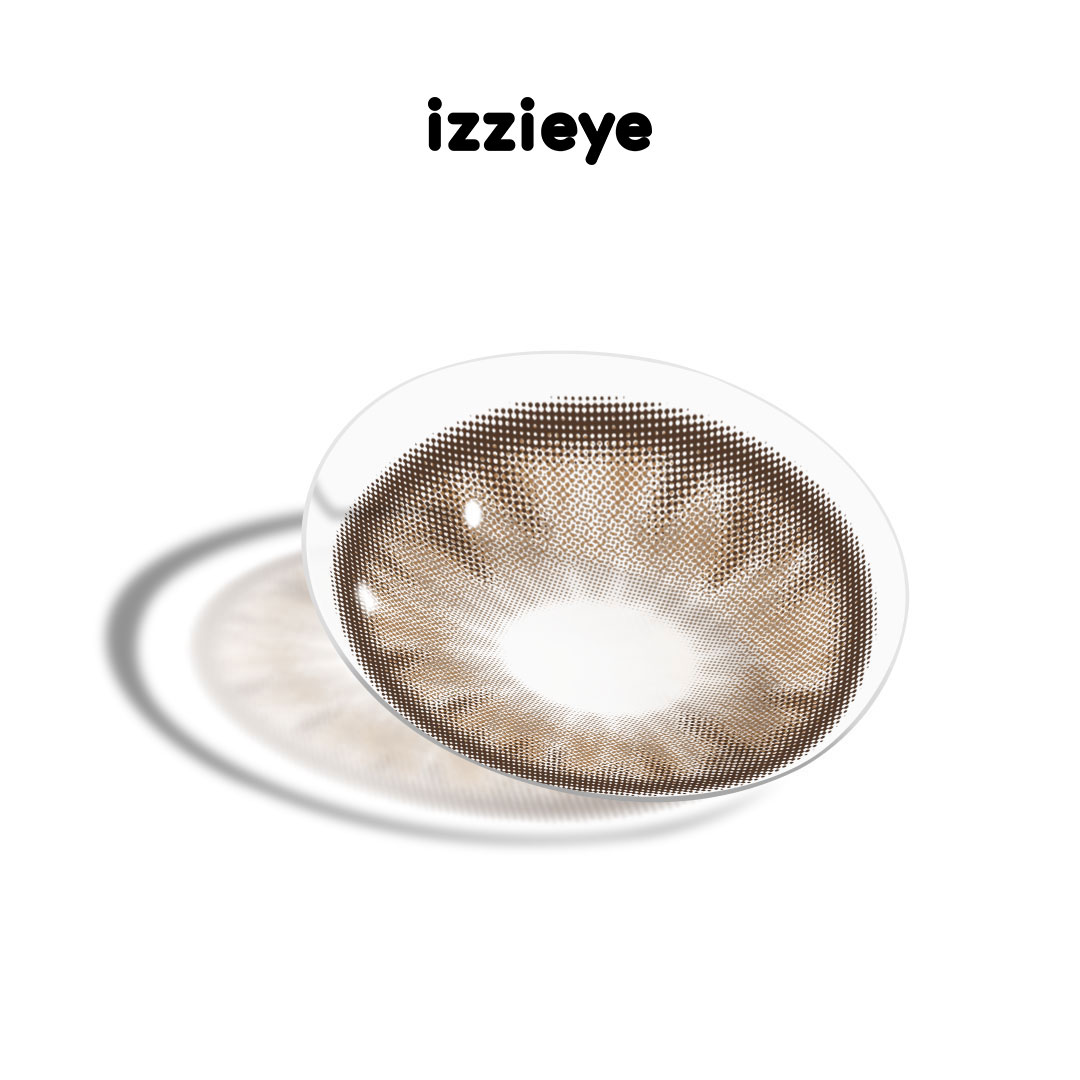 Ethereal Bloom Brown Prescription Colored Contact Lenses