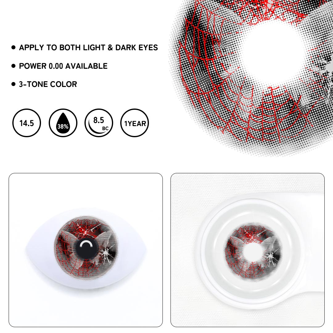 Farri Gray Colored Contact Lenses