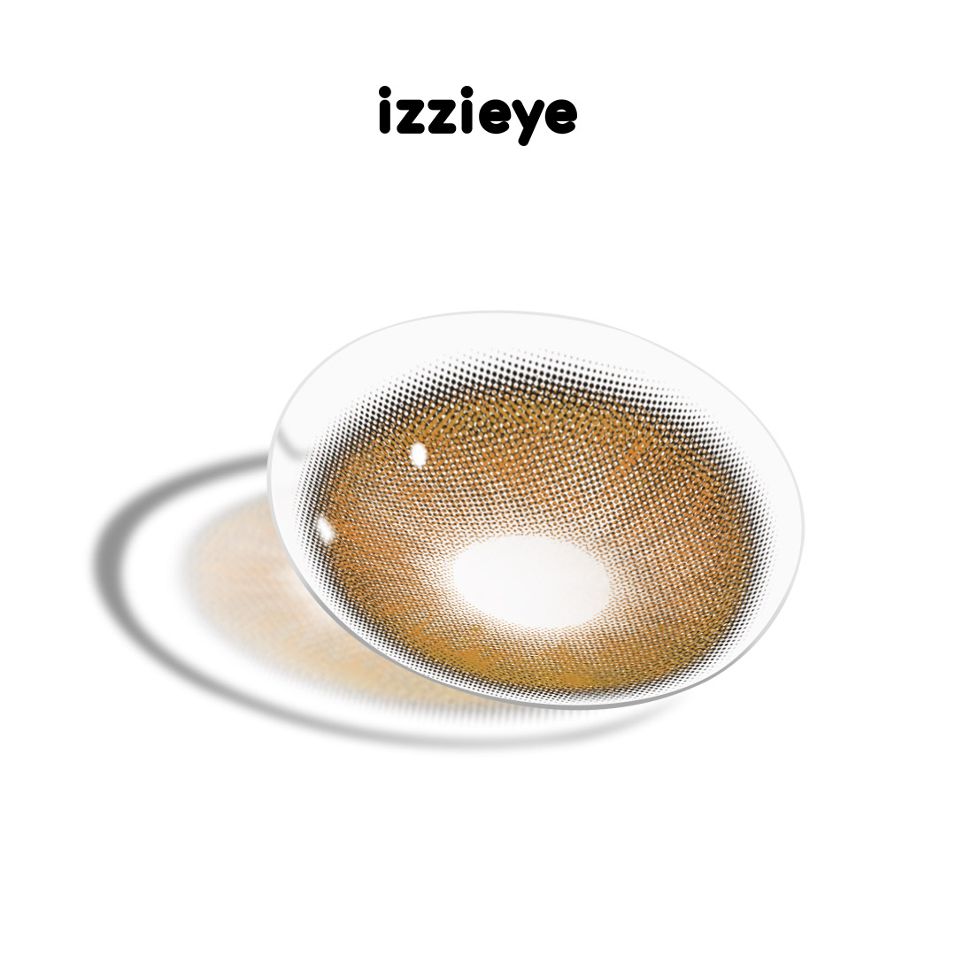 Firework Brown Colored Contact Lenses