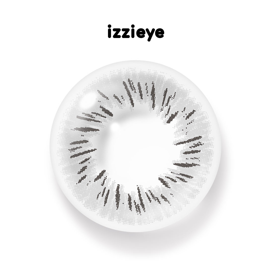 Fireworks Gray Prescription Colored Contact Lenses