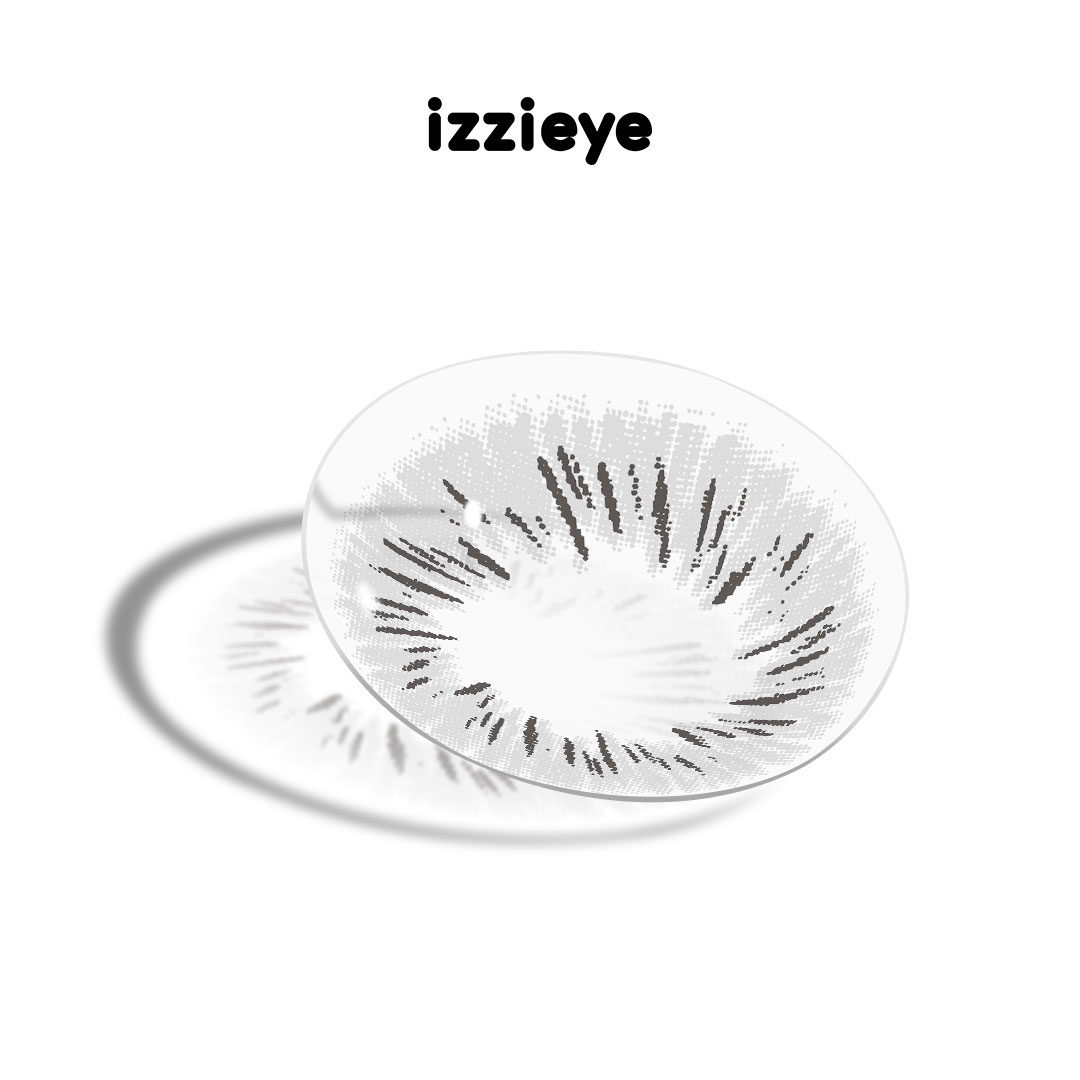 Fireworks Gray Prescription Colored Contact Lenses