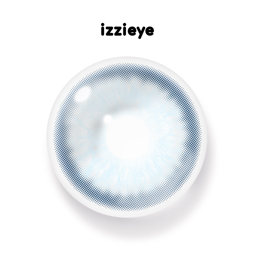 Flirting Blue Colored Contact Lenses