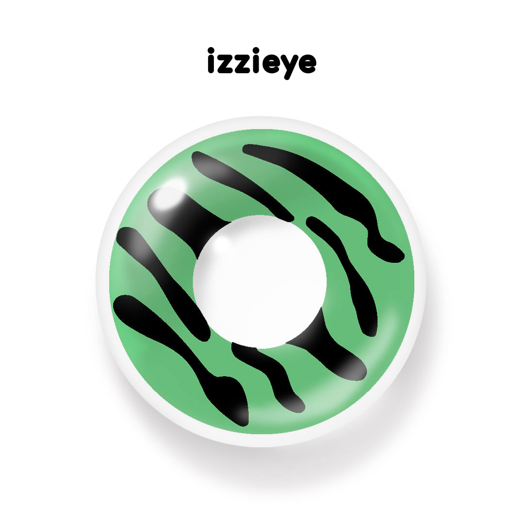 Freak Cell Green Colored Contact Lenses