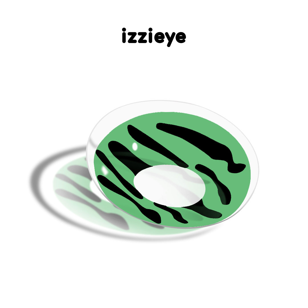 Freak Cell Green Colored Contact Lenses