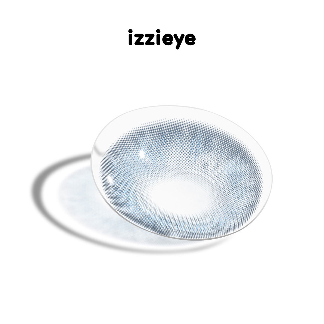 Frosted Dream Blue Colored Contact Lenses
